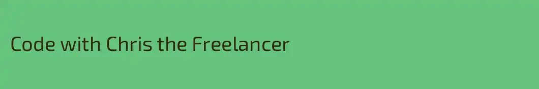 Code with Chris the Freelancer